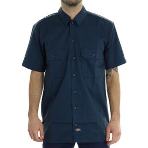 CAMICIA WORK BLU